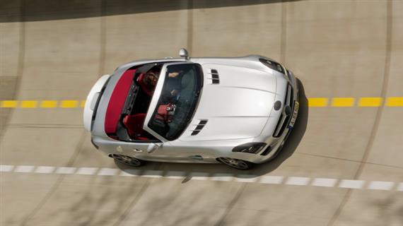 Mercedes Benz SLS Roadster Revealed During Final Testing