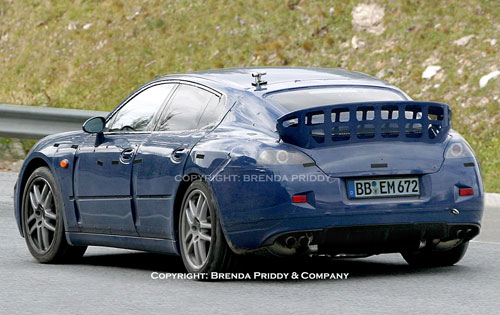 SPY – 2009 Porsche Panamera caught testing