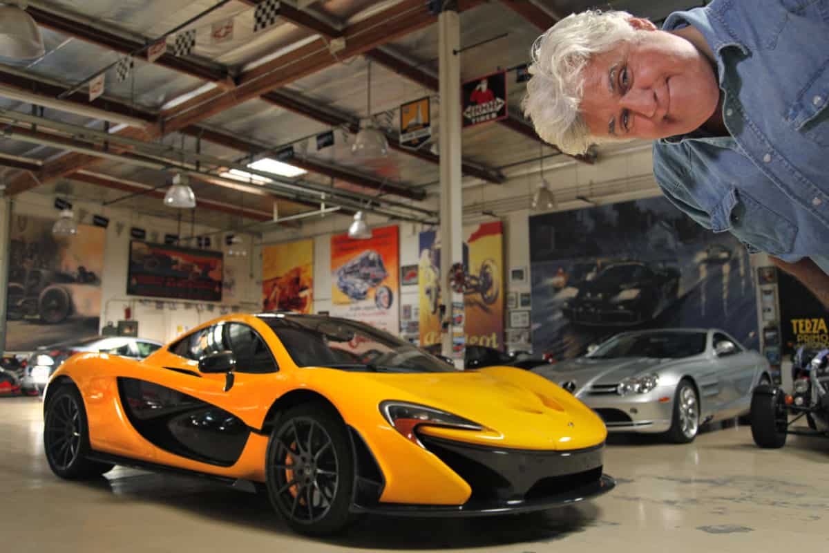 Watch as Jay Leno’s McLaren P1 gets wrapped