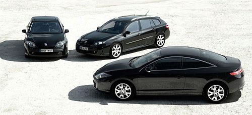 Renault Laguna Coupe, Estate and Hatch Black Editions