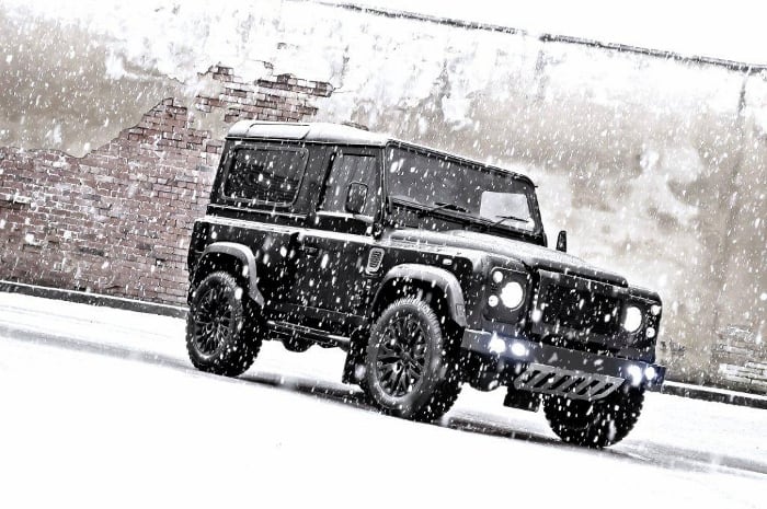 Introducing the A. Kahn Land Rover Defender winter edition