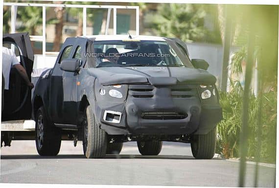 2012 Ford Ranger Double-Cab Prototypes Caught On Camera