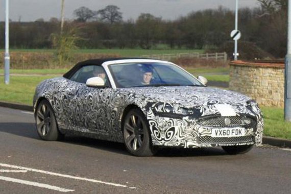 2012 Jaguar XK Cabriolet Spied