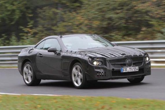 2012 Mercedes-Benz SL Spotted at Nürburgring