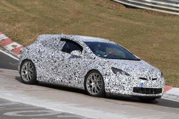 2012 Opel Astra OPC Spied