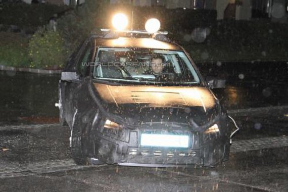 2012 Seat Leon Spied Testing Day and Night