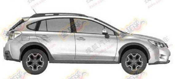 2012 Subaru Impreza XV Pictures Spotted