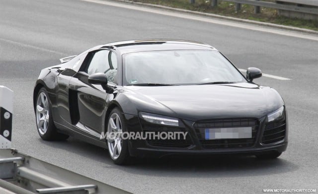 2013 Audi R8 Spy Shots