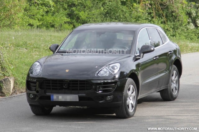 2014 Porsche Macan Spy Shots