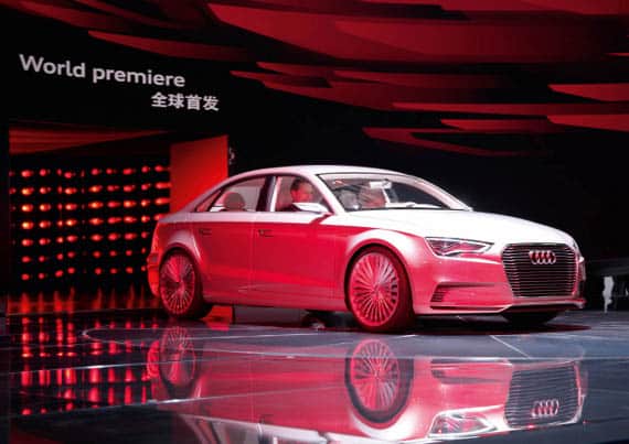 Audi A3 e-tron Concept Shanghai Debut Memorable