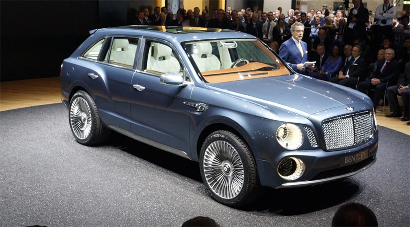 Bentley’s EXP 9 F Luxury SUV Revealed