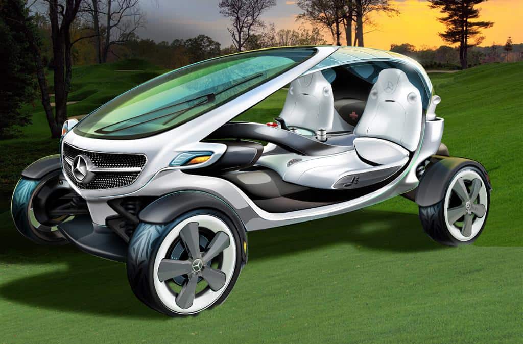 The Mercedes ‘Vision’ Golf Cart