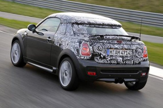 MINI Coupe Tentatively Revealed; BMW Releases Official Details