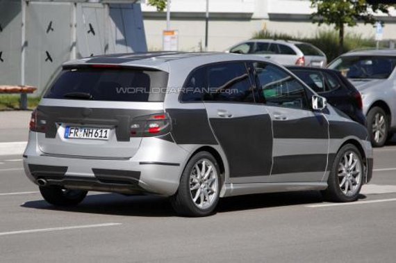 Mercedes B-Class Spy Pictures Out; More Revealed