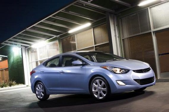 Hyundai Elantra Coupe Gears Up for LA Debut