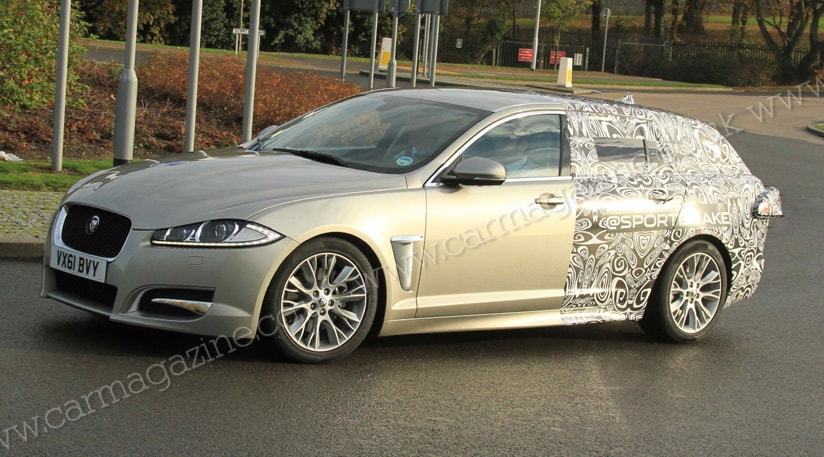 2012 Jaguar XF Sportbrake Spied