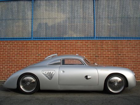 Porsche 356 Silver Bullet Hot Rod