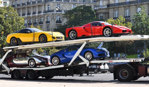 11 Supercars of African President Seized